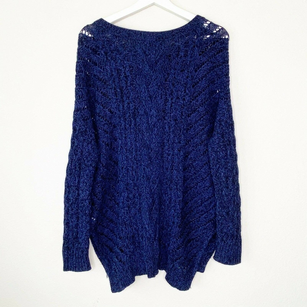 Express Cable Mixed Knit Sweater - Picture 4 of 6